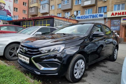 ВАЗ (LADA) Веста седан Life 16кл в аренду под выкуп в Бери Рули